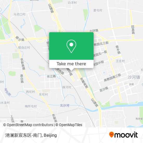 滟澜新宸东区-南门 map