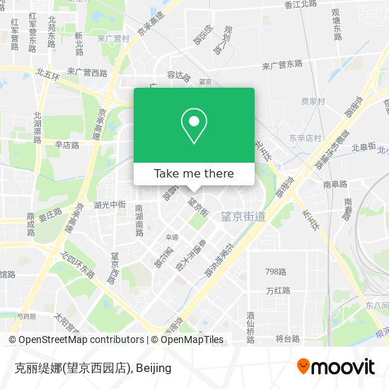 克丽缇娜(望京西园店) map