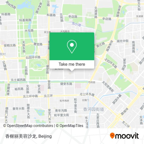 香榭丽美容沙龙 map