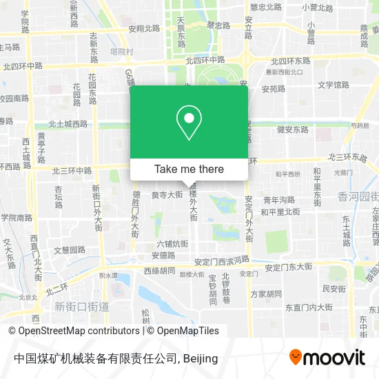 中国煤矿机械装备有限责任公司 map