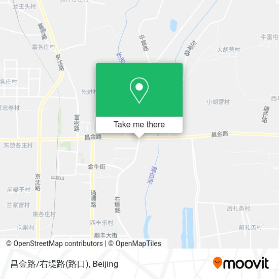 昌金路/右堤路(路口) map