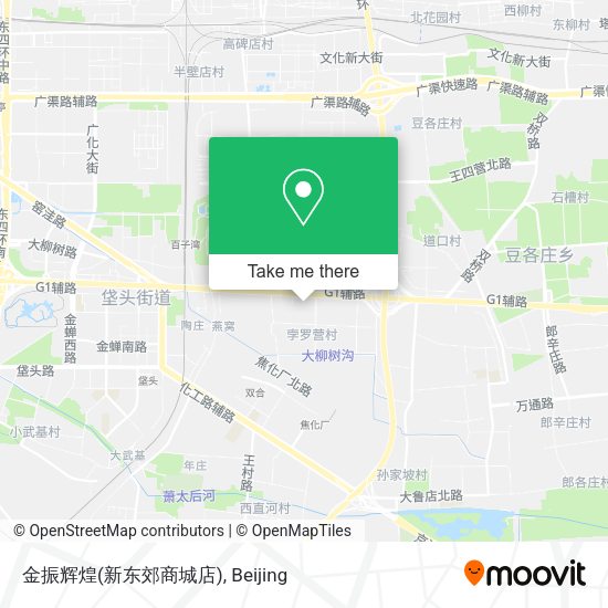 金振辉煌(新东郊商城店) map