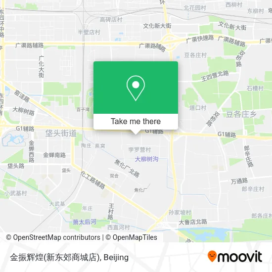 金振辉煌(新东郊商城店) map