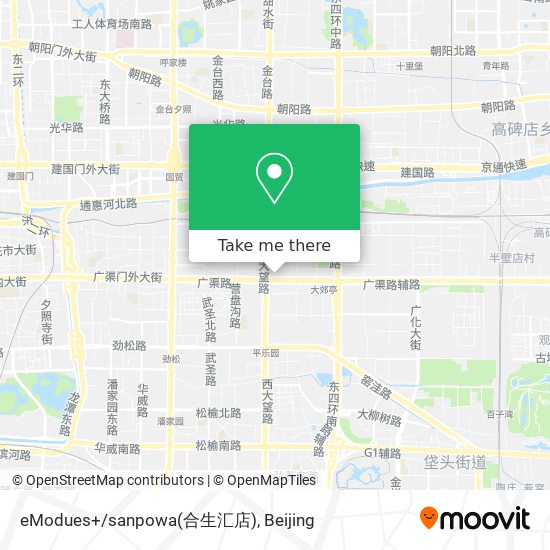 eModues+/sanpowa(合生汇店) map