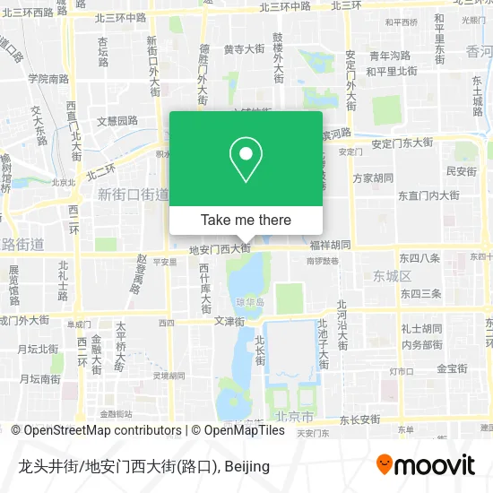 龙头井街/地安门西大街(路口) map