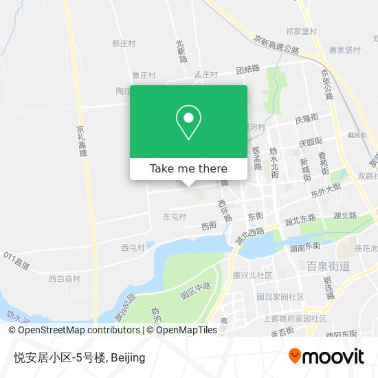 悦安居小区-5号楼 map