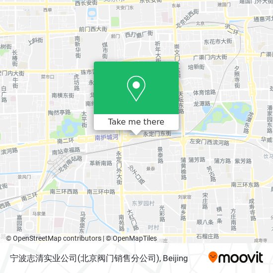 宁波志清实业公司(北京阀门销售分公司) map