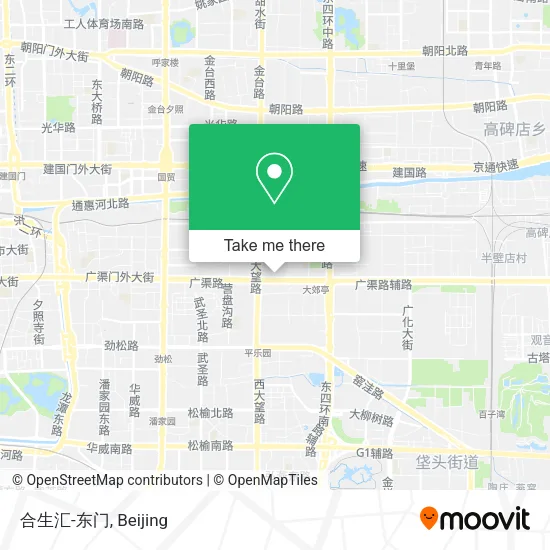 合生汇-东门 map