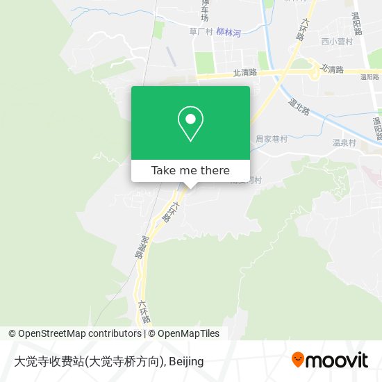 大觉寺收费站(大觉寺桥方向) map