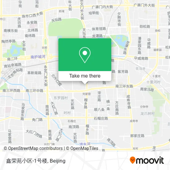 鑫荣苑小区-1号楼 map