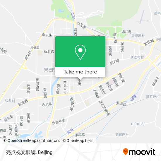 亮点视光眼镜 map