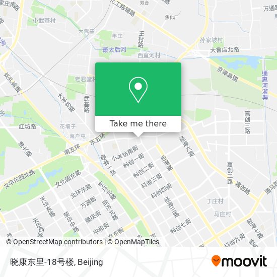 晓康东里-18号楼 map