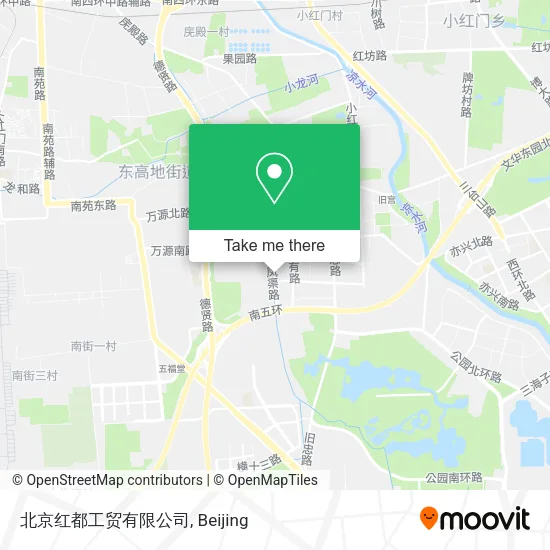 北京红都工贸有限公司 map