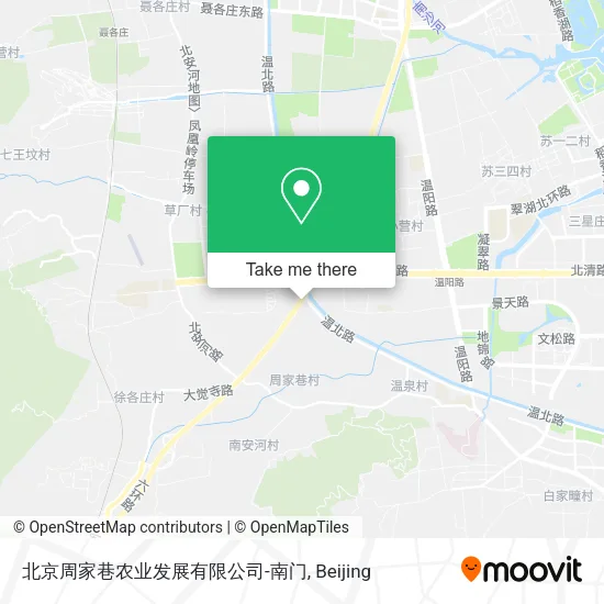 北京周家巷农业发展有限公司-南门 map