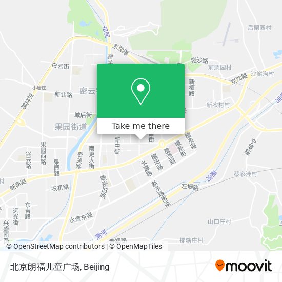 北京朗福儿童广场 map