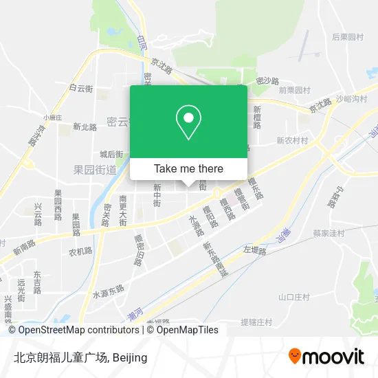 北京朗福儿童广场 map
