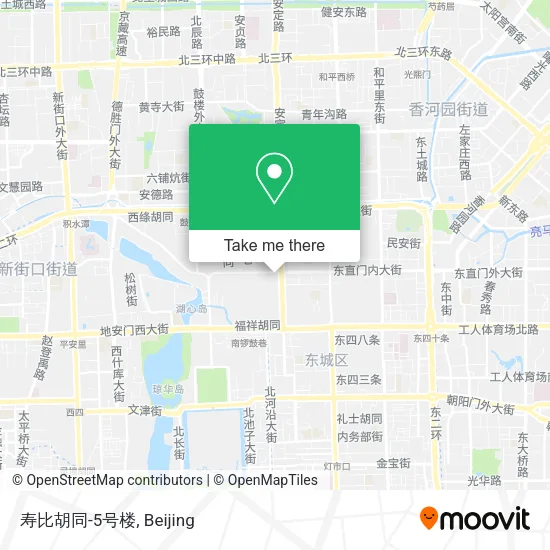 寿比胡同-5号楼 map