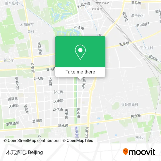 木兀酒吧 map