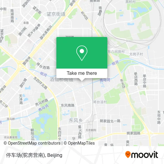 停车场(驼房营南) map