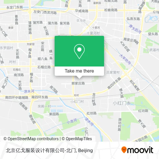 北京亿戈服装设计有限公司-北门 map