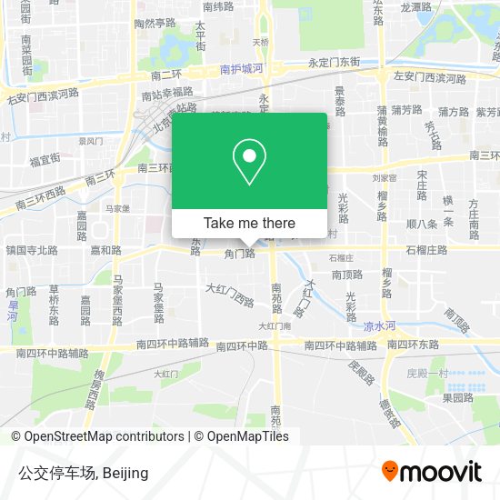 公交停车场 map