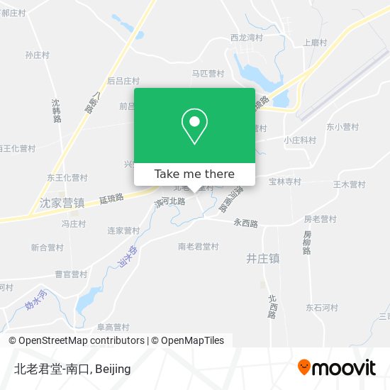 北老君堂-南口 map