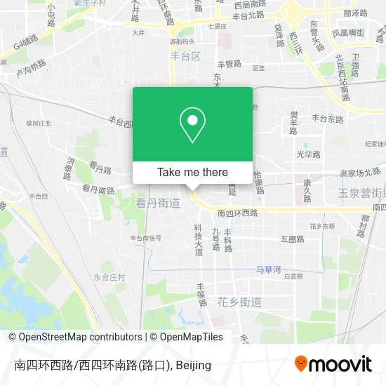 南四环西路/西四环南路(路口) map