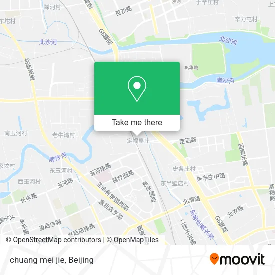 chuang mei jie map