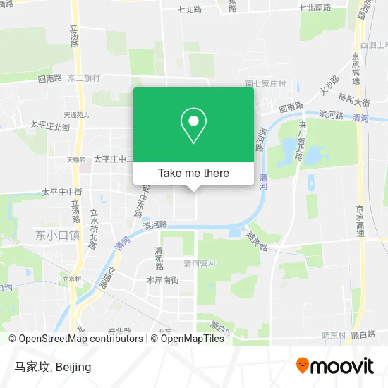 马家坟 map