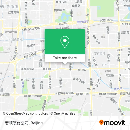 宏顺装修公司 map