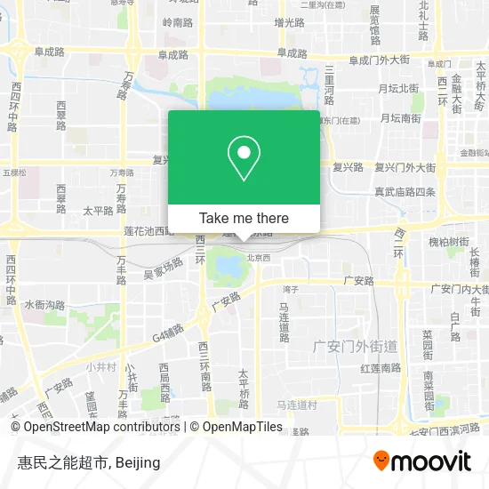 惠民之能超市 map