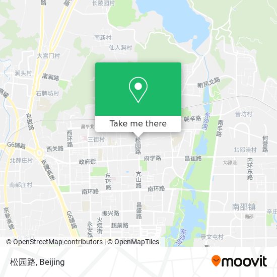 松园路 map