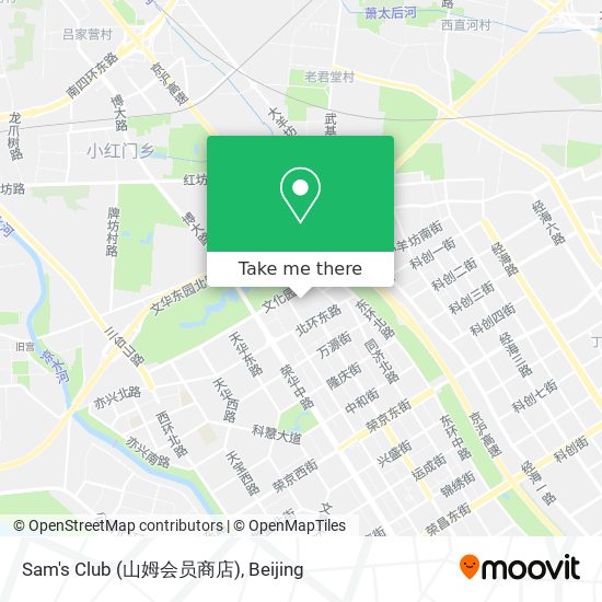 Sam's Club (山姆会员商店) map
