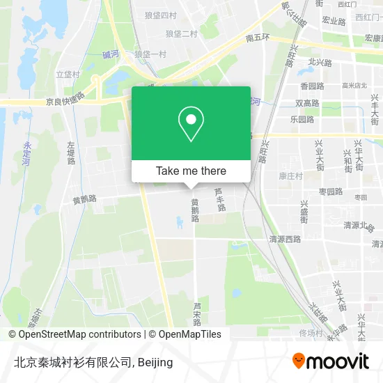 北京秦城衬衫有限公司 map