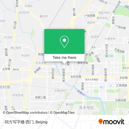 同方写字楼-西门 map