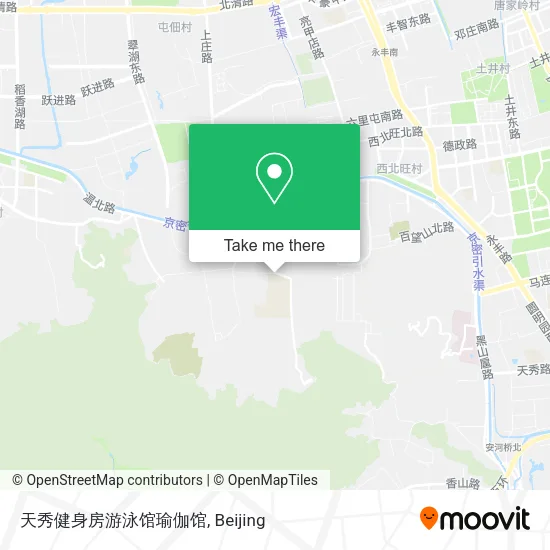 天秀健身房游泳馆瑜伽馆 map