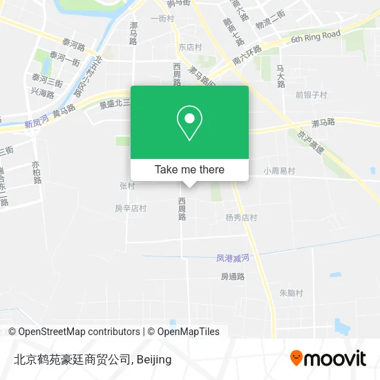北京鹤苑豪廷商贸公司 map