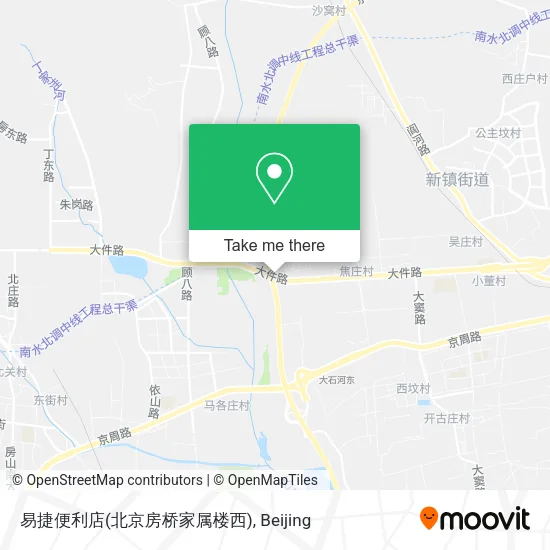 易捷便利店(北京房桥家属楼西) map