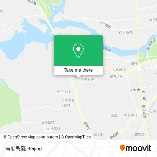 荷府民宿 map