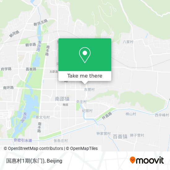 国惠村1期(东门) map