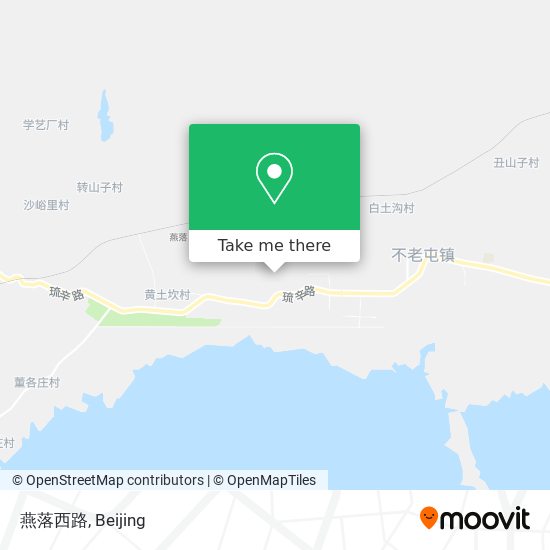 燕落西路 map