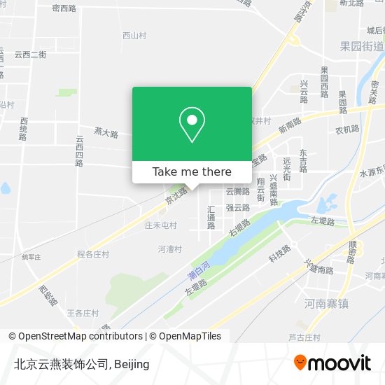 北京云燕装饰公司 map