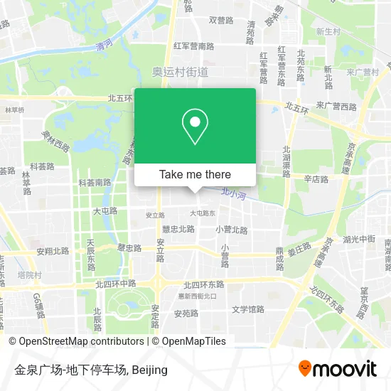 金泉广场-地下停车场 map