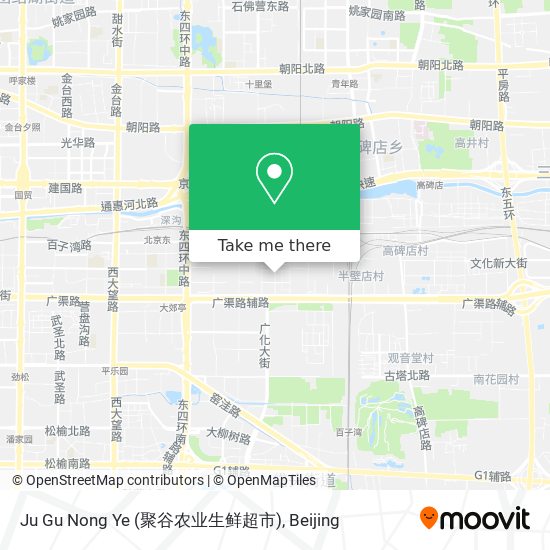 Ju Gu Nong Ye (聚谷农业生鲜超市) map