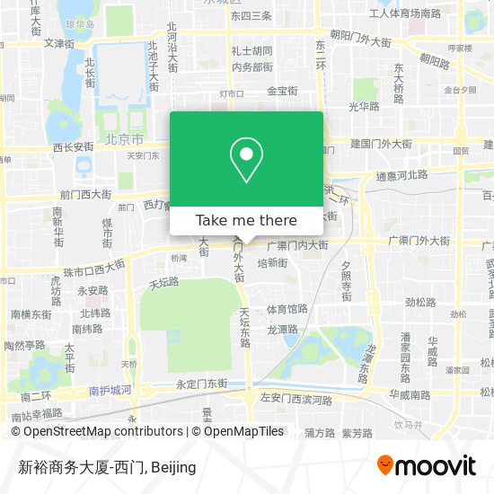 新裕商务大厦-西门 map