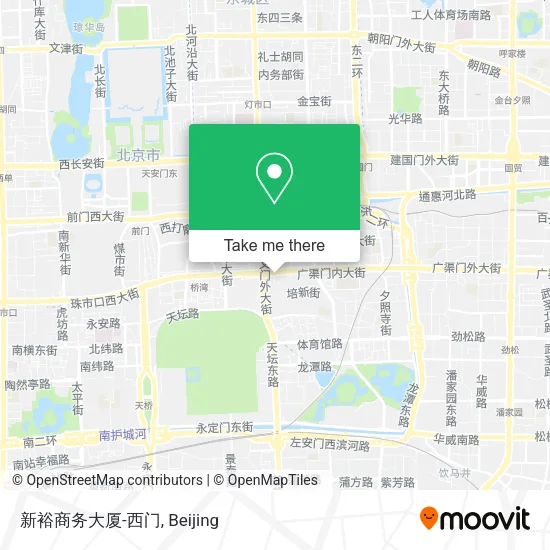 新裕商务大厦-西门 map