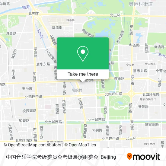 中国音乐学院考级委员会考级展演组委会 map