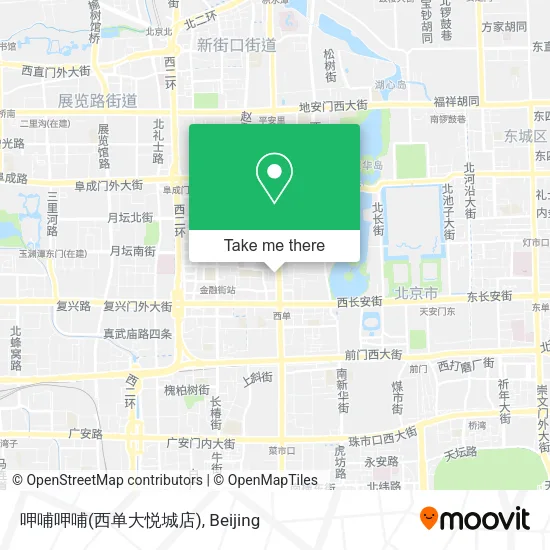 呷哺呷哺(西单大悦城店) map