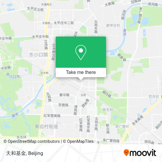 天和基金 map