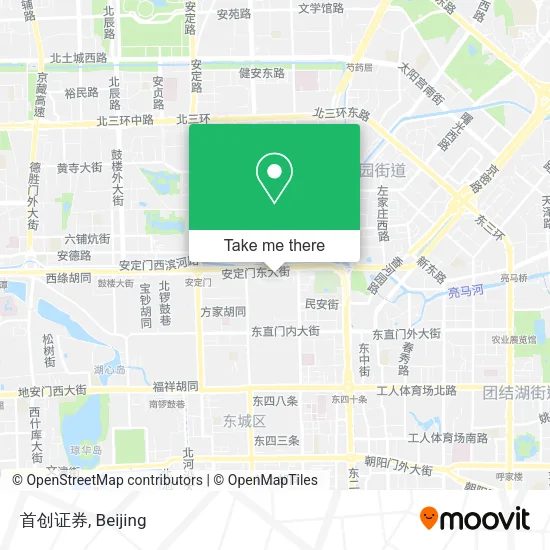 首创证券 map